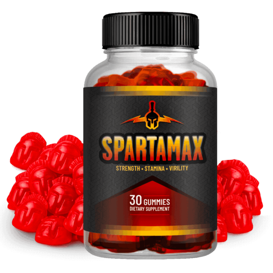 Spartamax supplement bottle for male performance and energy support
